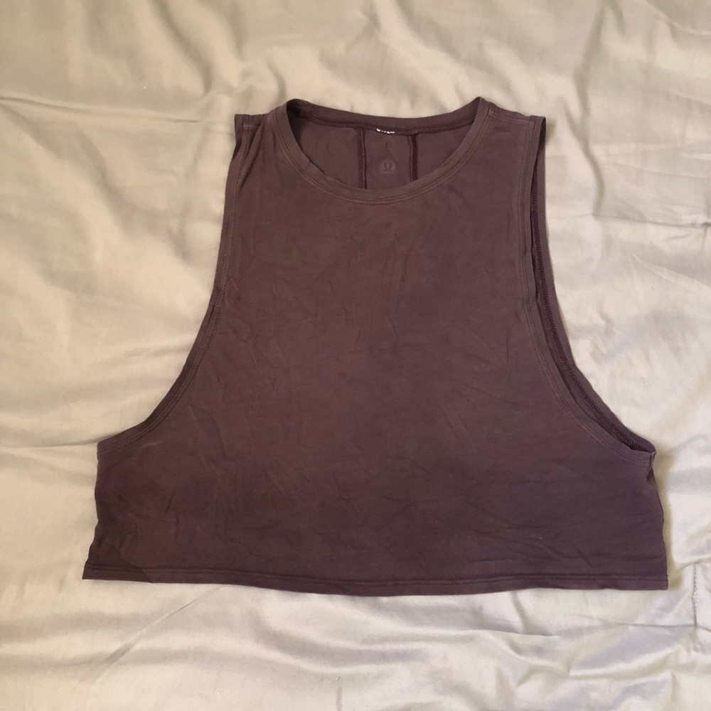 Lululemon crop tank top